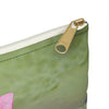 Pink Waterlily Zippered Accessory Bag (FWS) Made in the USA 4