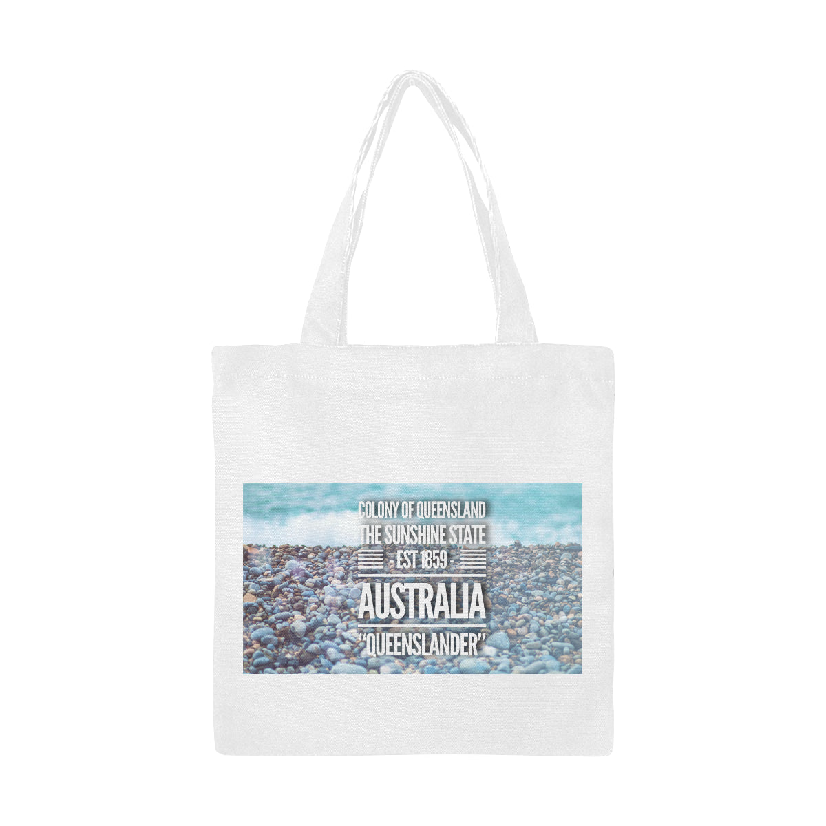 Queenslander Large Cotton Canvas Tote Bag (Made in Australia) 1