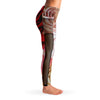 Rose Mesh Panel Side Pockets Leggings (FWS) 5