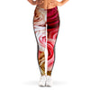 Rose Mesh Panel Side Pockets Leggings (FWS) 6
