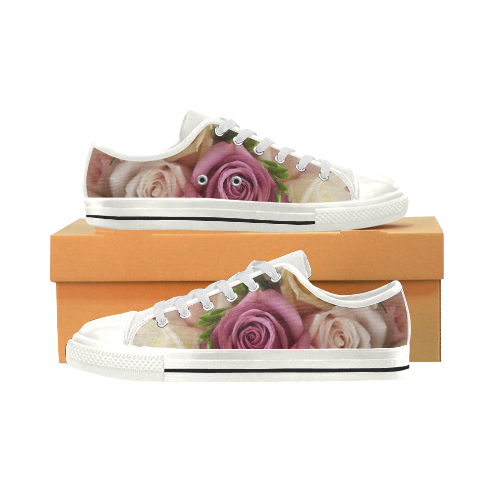Roses Pastel Low Rise Women's Shoes up to size 12 1