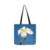 Single White Frangipani Tote Bag (Worldwide Shipping) 1