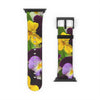 Spring Violas Apple iWatch Strap Vegan Leather (FWS) 1