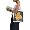 Sq Frangipani Large Cotton Canvas Tote Bag (Made in Australia) 3