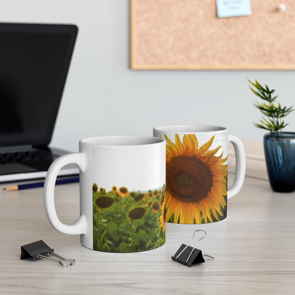 Sunflowers Mug 11oz (Microwave & Dishwasher Safe) 5
