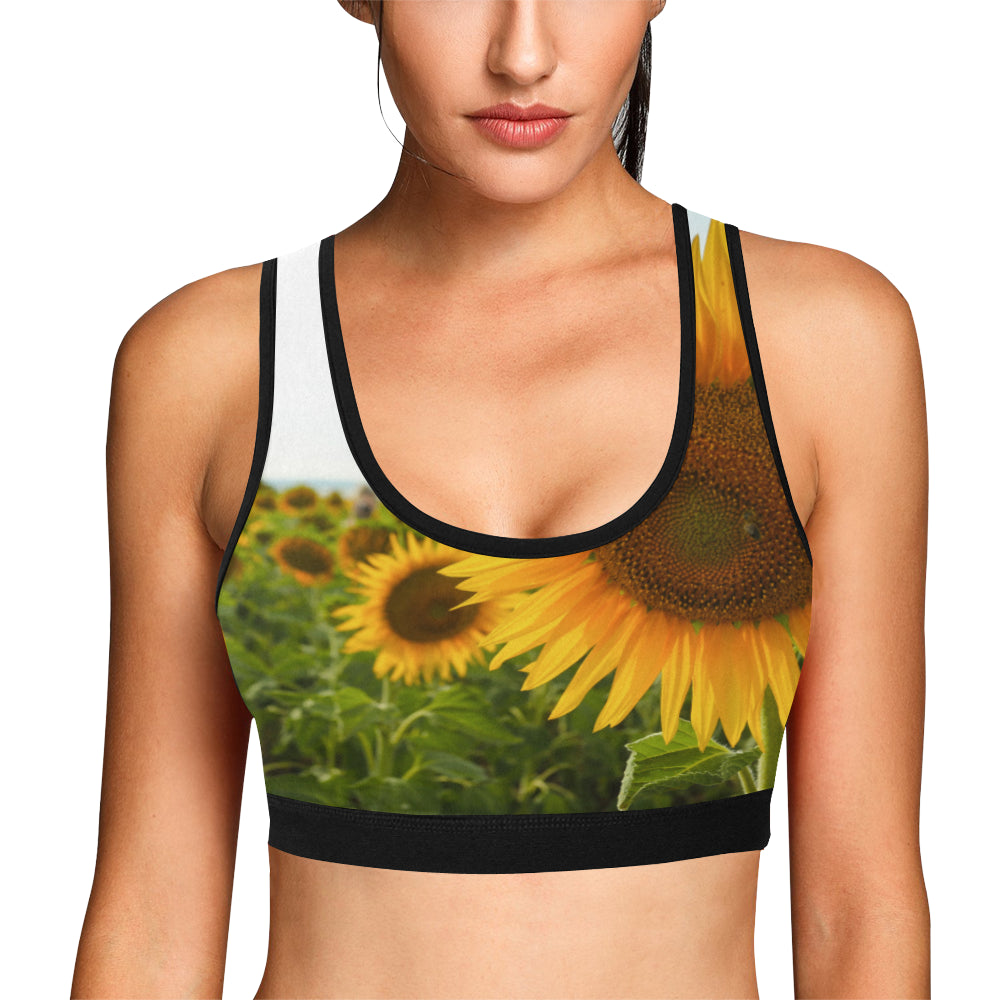 Sunflowers Sports Top up to 3 XL 2