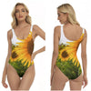 Sunflowers Swimsuit up to 3 XL (FWS) 1