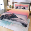 Sunset Mountain Three Piece Bed Cover Set 1