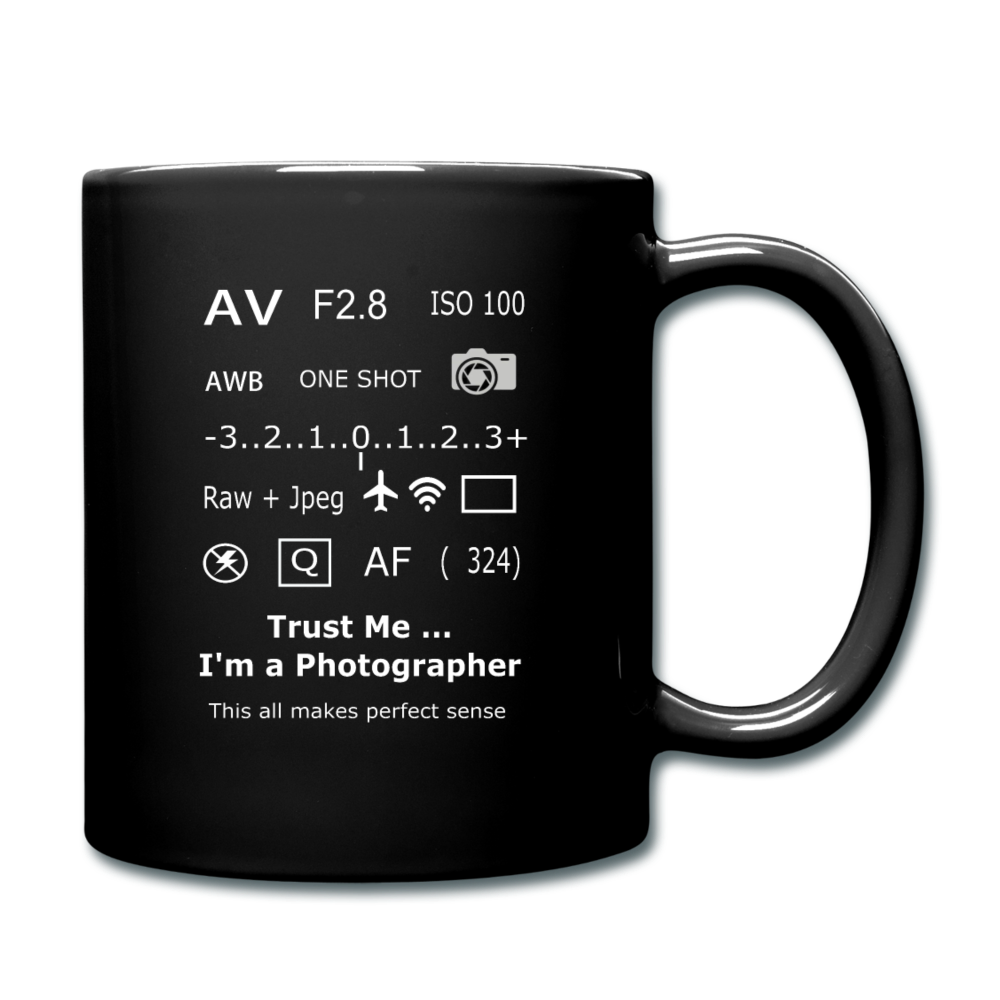Trust Me I'm a Photographer - black