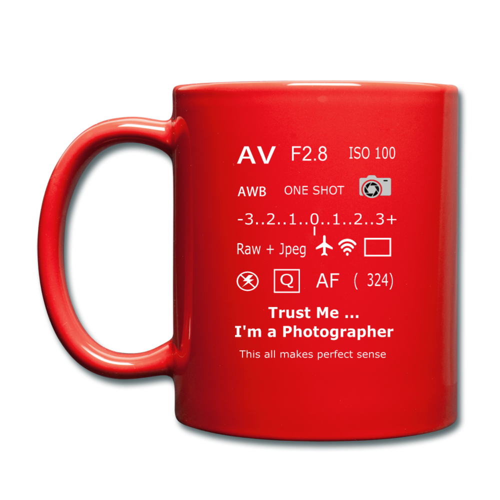 Trust Me I'm a Photographer - red 3
