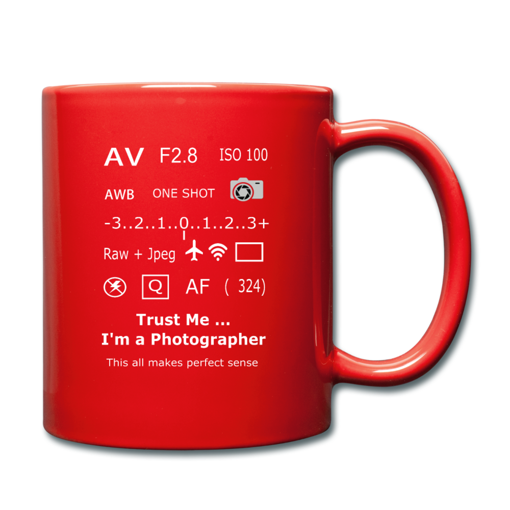  Trust Me I'm a Photographer - royal red 1