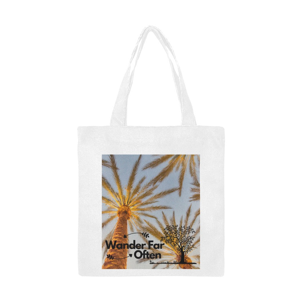 Wander Far ... Often 2 Large Canvas Tote Bag (Made in Australia) 3