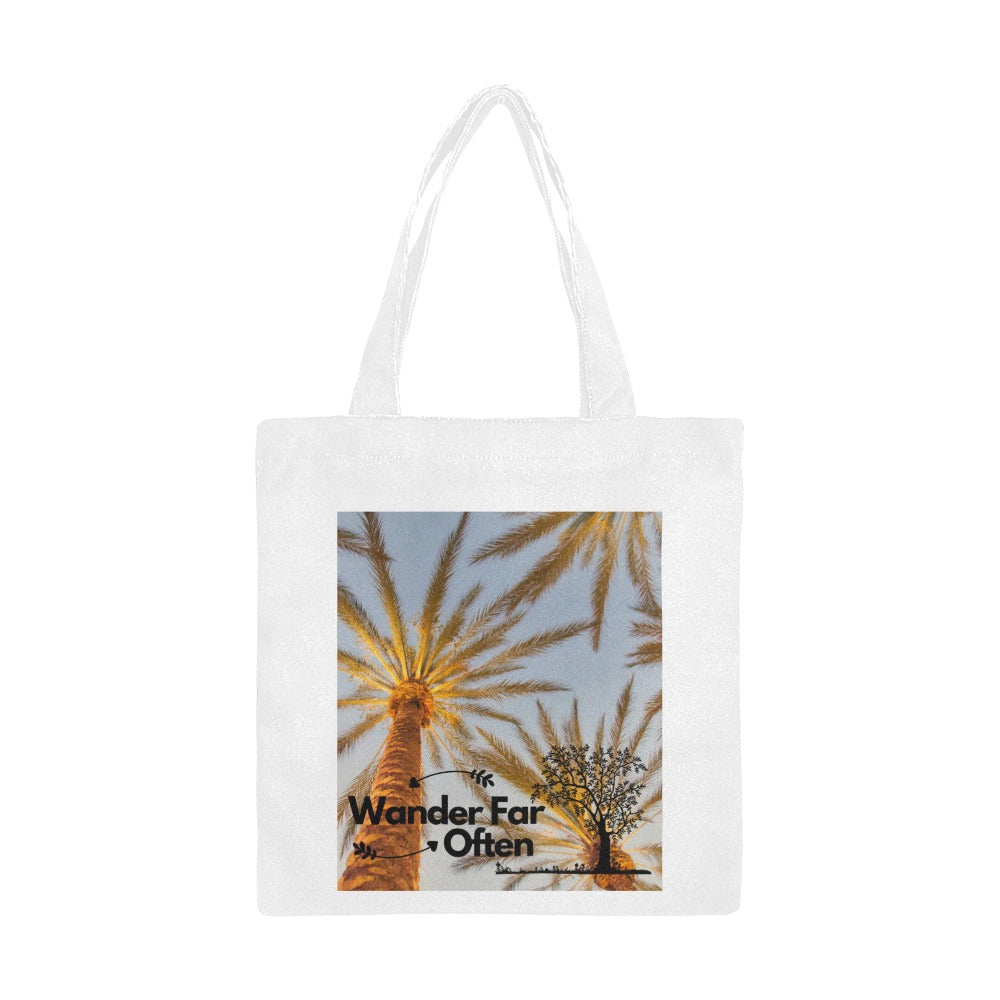 Wander Far ... Often 2 Large Canvas Tote Bag (Made in Australia) 4
