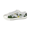 White Frangipanis Low Rise Shoes up to size 12 2