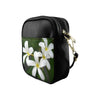 White Frangipanis Shoulder Sling Bag 1