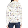 Wildflowers White Full Zip Hoodie up to 2 XL 2