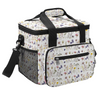 Wildflowers White Multi Function Large Waterproof Bag 1