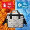 Wildflowers White Multi Function Large Waterproof Bag 5