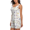 Wildflowers White Sleeveless Short Jumpsuit with Pockets up to 2 XL 2