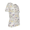 Wildflowers White Women's Ripped Top up to 3 XL (FWS) 3