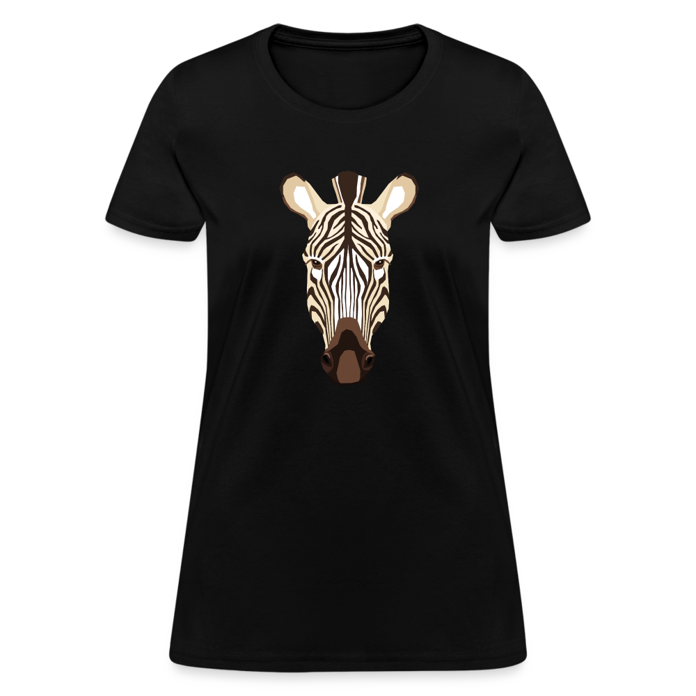Zebra Premium Cotton T-Shirt up to 3  XL Black