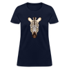 Zebra Premium Cotton T-Shirt up to 3  XL Navy Blue