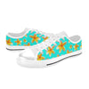 Yellow Frangipanis Aqua Low Rise Shoes up to size 12