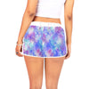 Blue Pink Aqua Drawstring Shorts up to 2 XL