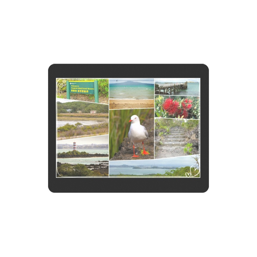 Rangitoto Island Mousepad Colour (Shipping Worldwide)