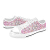 Baby Pink Leopard Plus Low Rise Women's Shoes