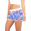 Blue Pink Aqua Drawstring Shorts up to 2 XL