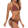 Colourful Leopard String Bikini up to 5 XL (FWS)