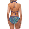 Blue Lines Art String Bikini up to 5 XL (FWS)