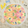 Hawaiian Gold Circular Beach Shawl / Blanket (FWS)