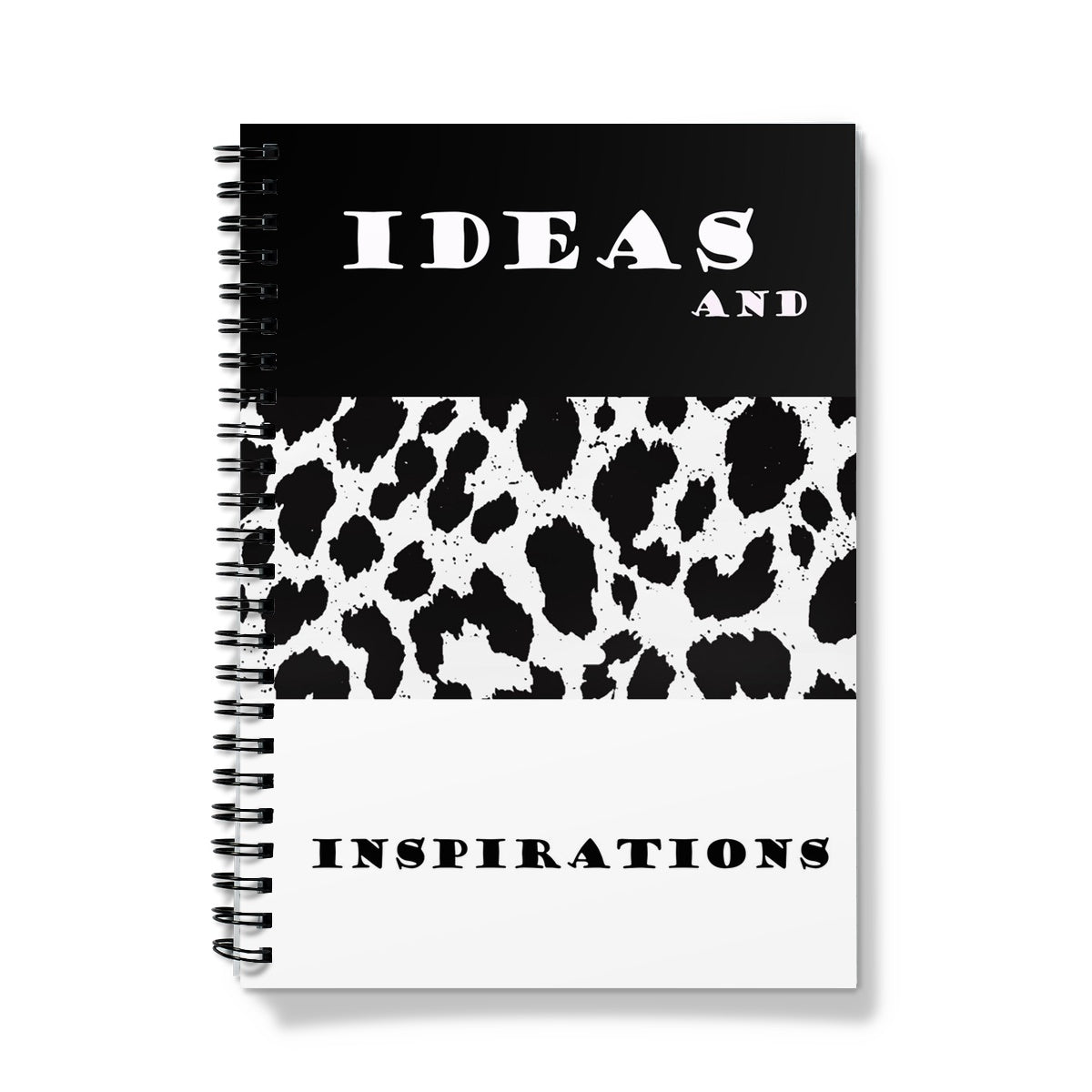 Ideas and Inspirations A5 Lined Spiral Bound Notebook (FWS)