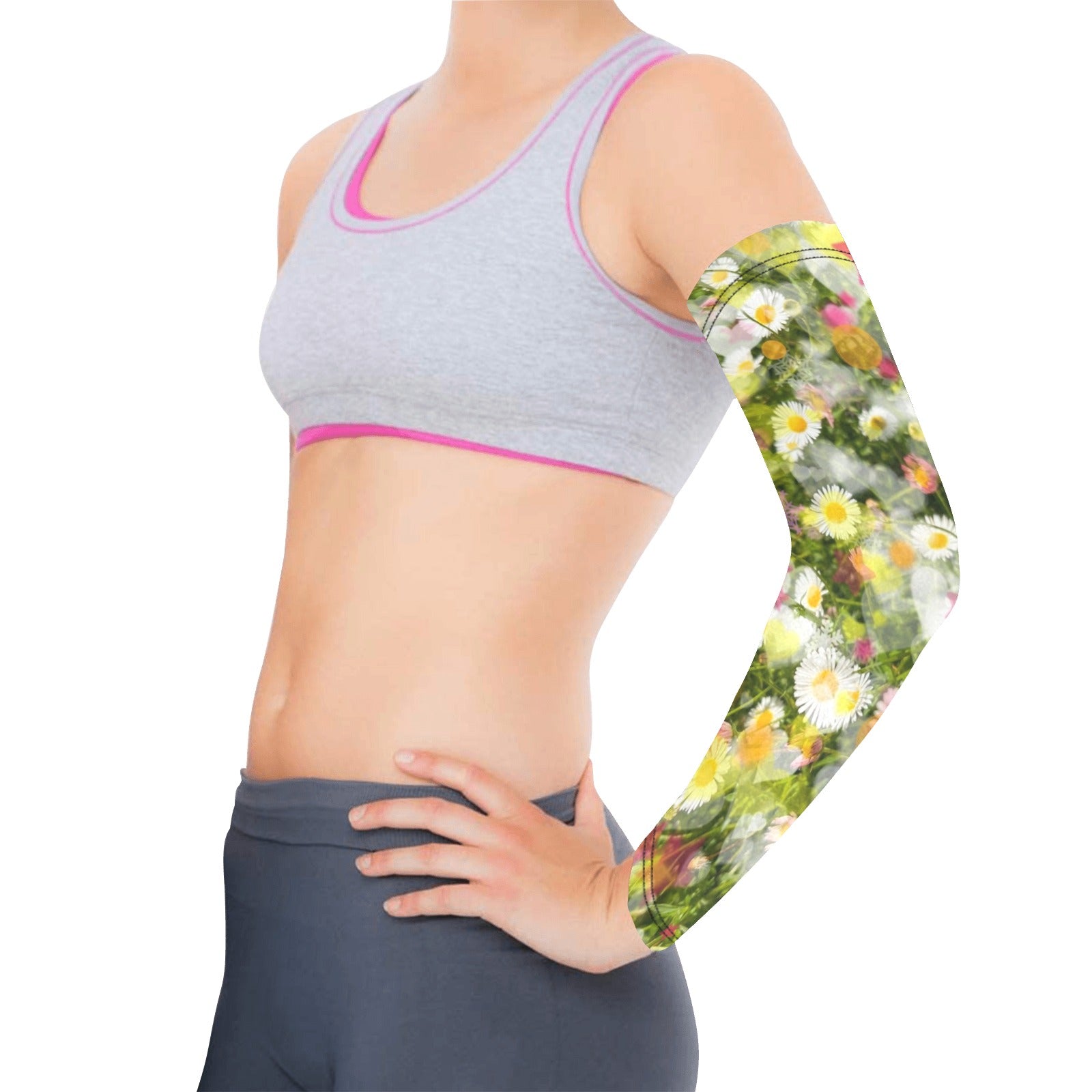 Tiny Daisies Weather Protection Arm Sleeves (FWS)