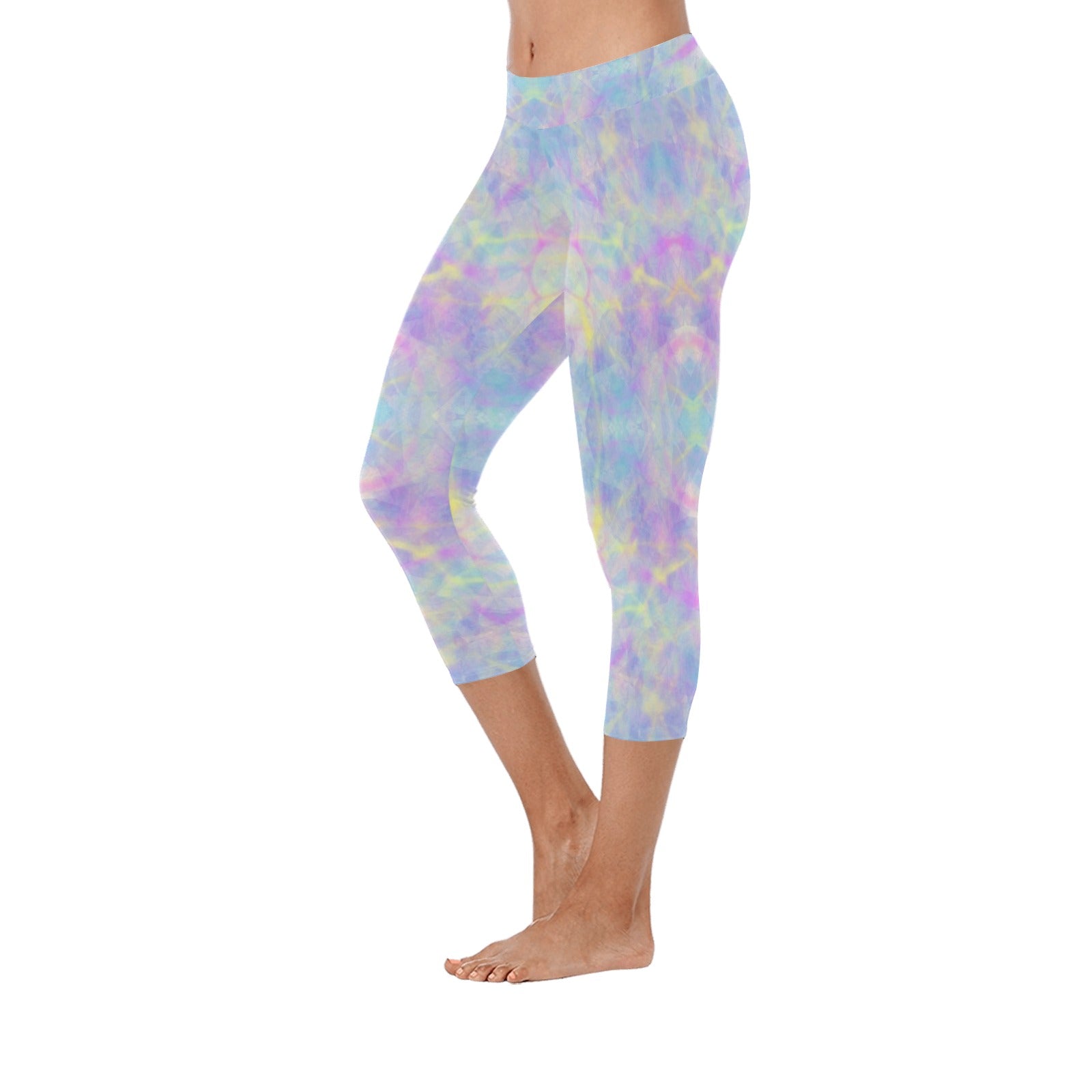 Pretty Art Capri Leggings up to 5 XL