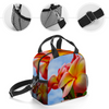 Frangipani Sky Insulated Lunch Bag with Handles & Shoulder Strap