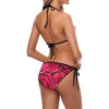 Bright Red Roses String Bikini up to 5 XL (FWS)