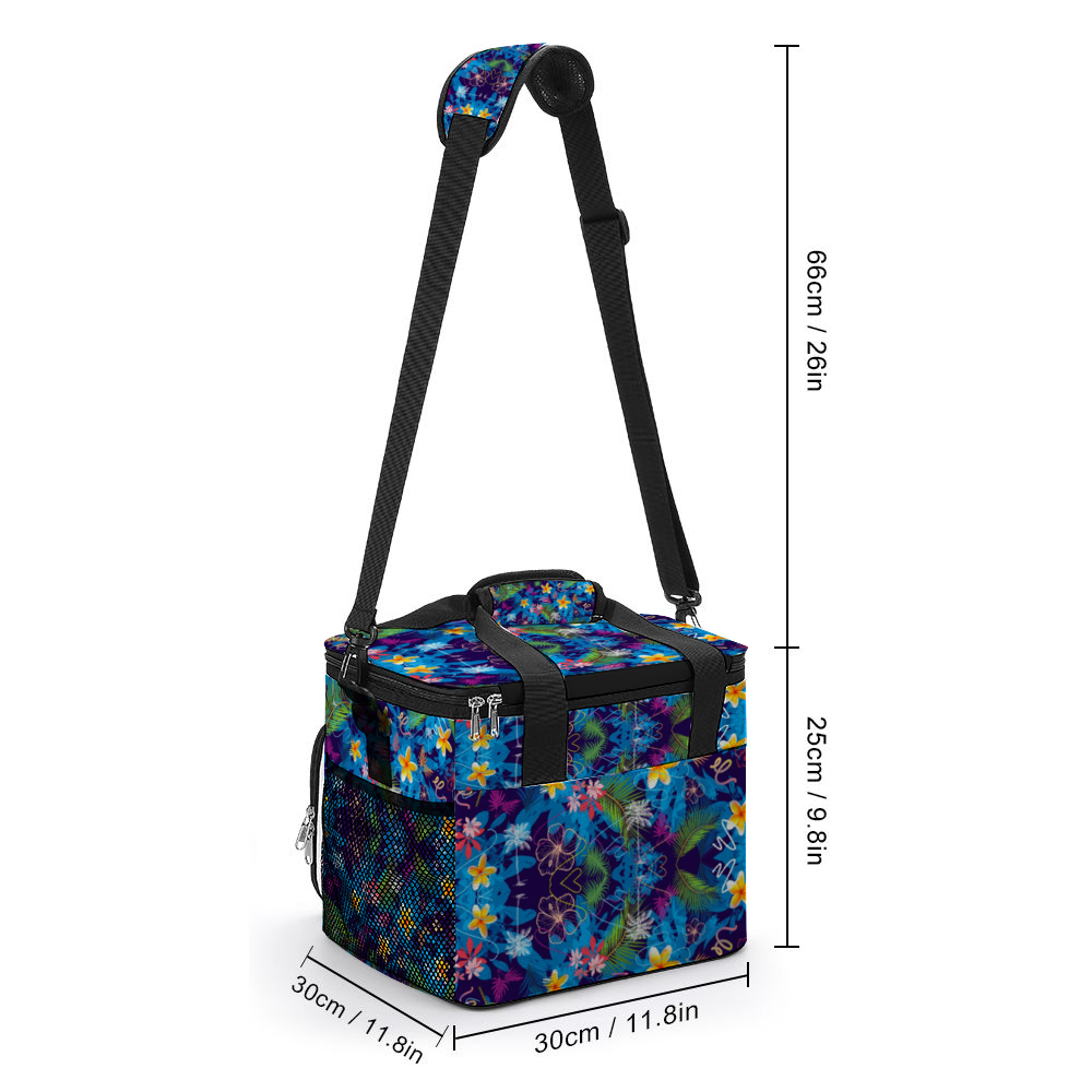 Hawaiian Blue Multi Function Large Waterproof Bag