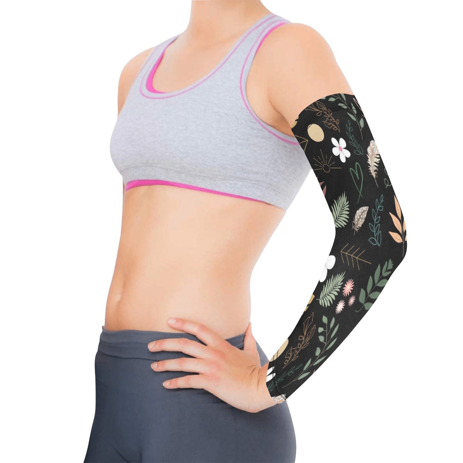 Boho Black Weather Protection Arm Sleeves (FWS)