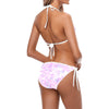 Pink & Purple Leaves Bikini up to 5 XL (FWS)