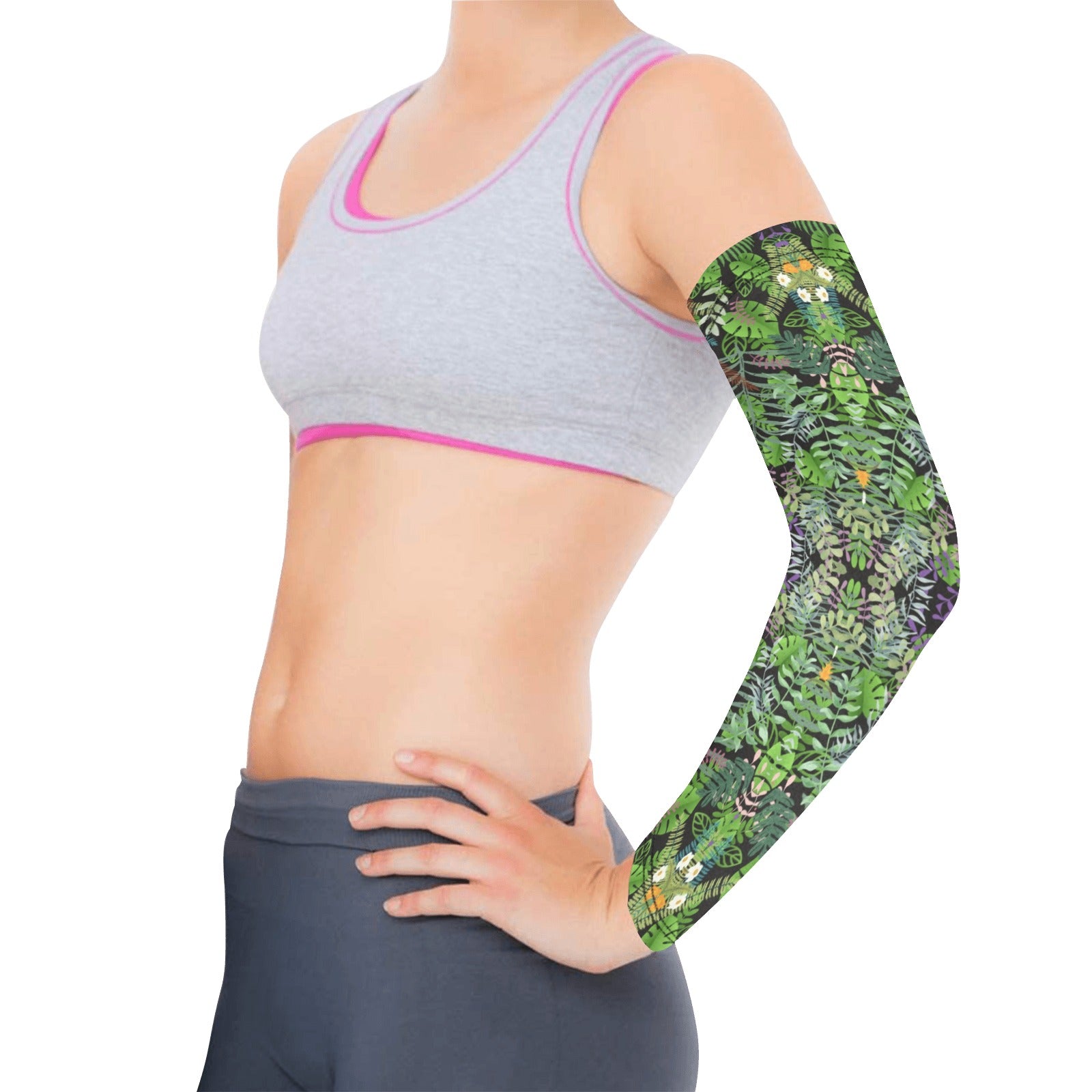 Graphic Jungle Weather Protection Arm Sleeves (FWS)