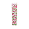 Graphic Pink Hibiscus White Weather Protection Arm Sleeves (FWS)