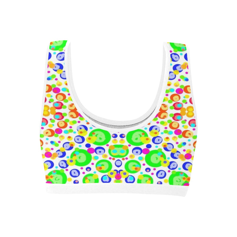 Colour Bubbles Sports Top up to 3 XL