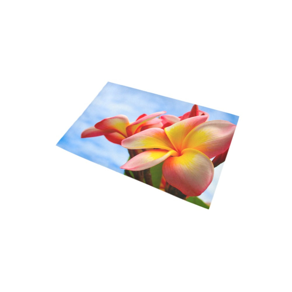 Frangipani Sky Bath Rug 20" x 32" (FWS)