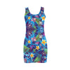 Hawaiian Blue Sleeveless Tank Vest Dress up to 3 XL (FWS)