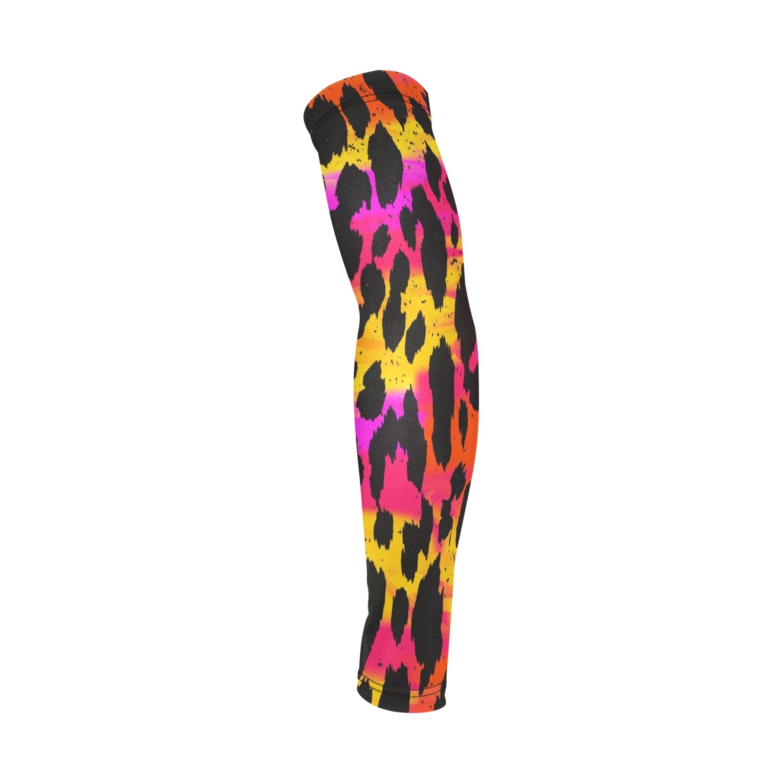 Colourful Leopard Weather Protection Arm Sleeves (FWS)