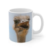 Ostrich Mug 11 oz (Microwave & Dishwasher Safe)