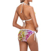 Pink Dahlia Stained Glass String Bikini up to 5 XL (FWS)